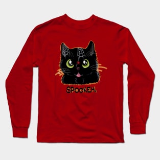 Spookeh Cat Long Sleeve T-Shirt